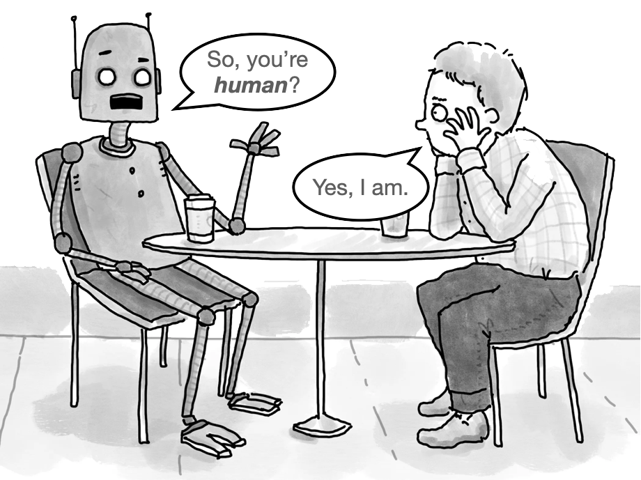 human and robot